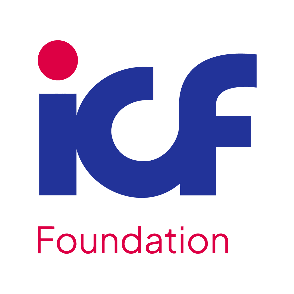 ICF Foundation full-color stacked logo